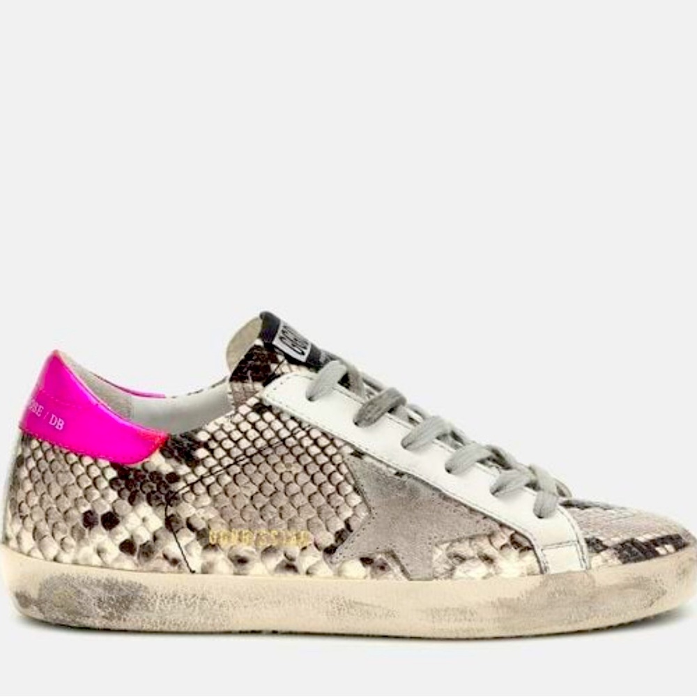 Golden Goose Snake Superstar